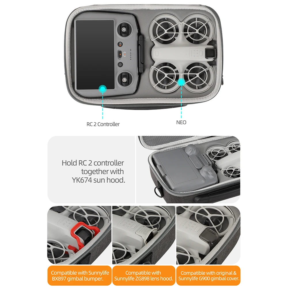 For DJI NEO RC 2 Remote Contro - Drone Kit With Camera avaliação e preço