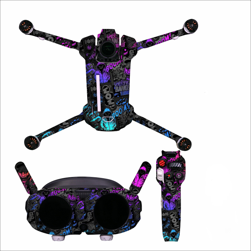 Decorative Sticker Kit for Ant - Drone Kit Waterproof avaliação e preço
