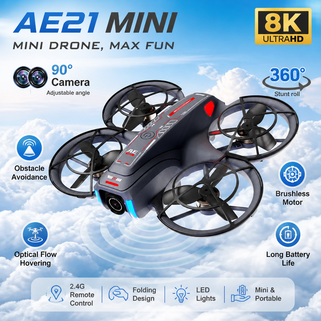 Introduction Drone GPS 8K Prof - Drone Kit Professional avaliação e preço