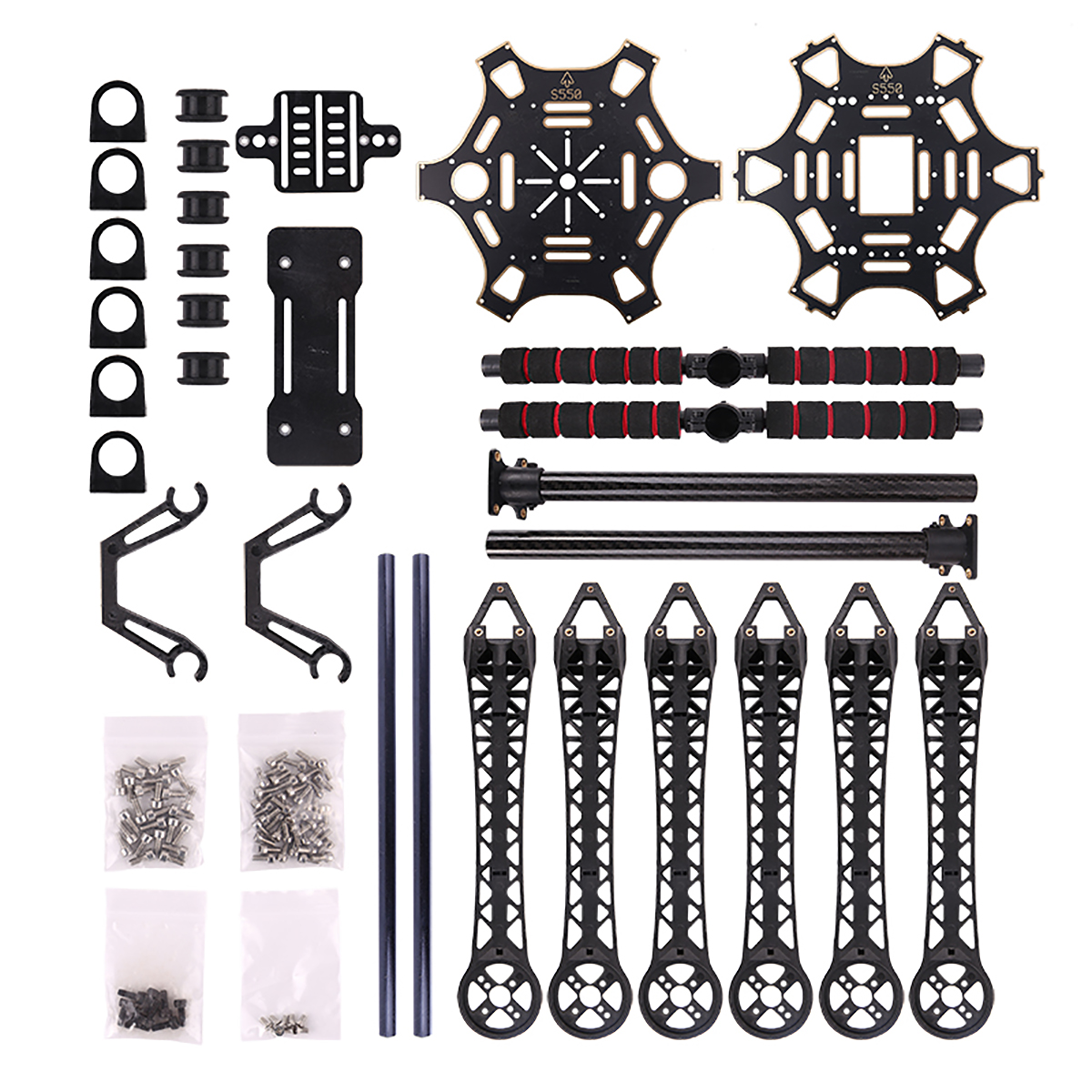 S550 F550 500 Upgrade Hexacopt - Drone Kit Hexacopter avaliação e preço