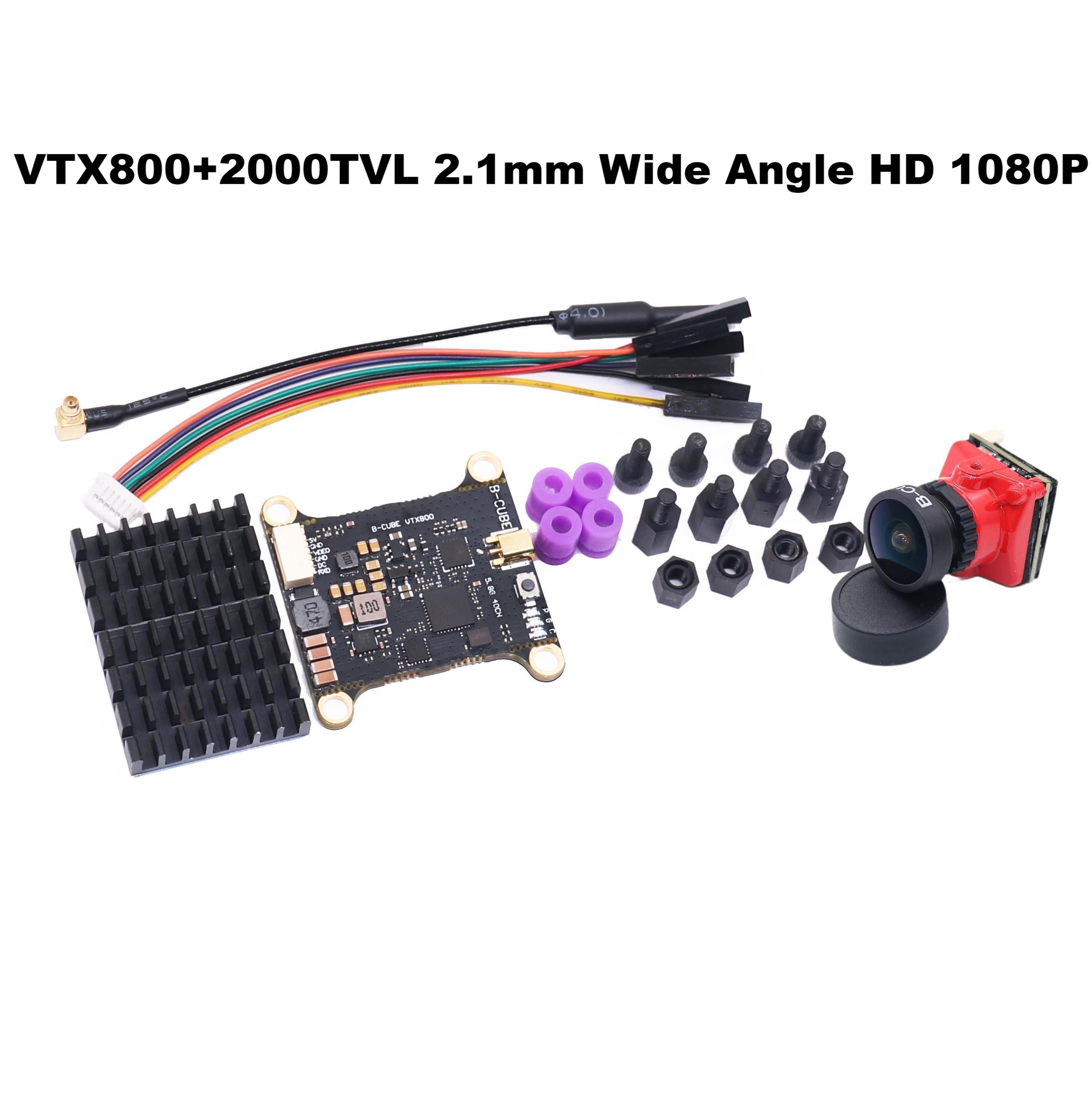 B-CUBE 5.8G VTX 800 1000 1600  - Drone Kit Vtol avaliação e preço