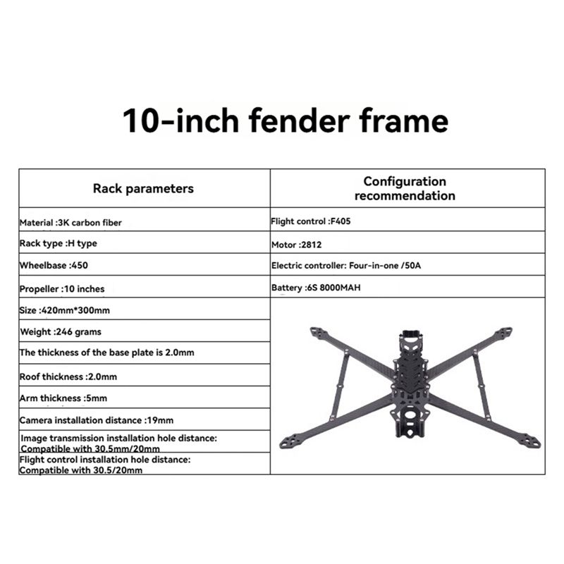 ABKN-Super Long Range FPV Cros - Drone Kit Racing avaliação e preço