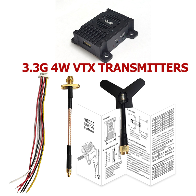 3.3GHz 3.3G 4W FPV Drones Mode - Drone Kit Long Range avaliação e preço