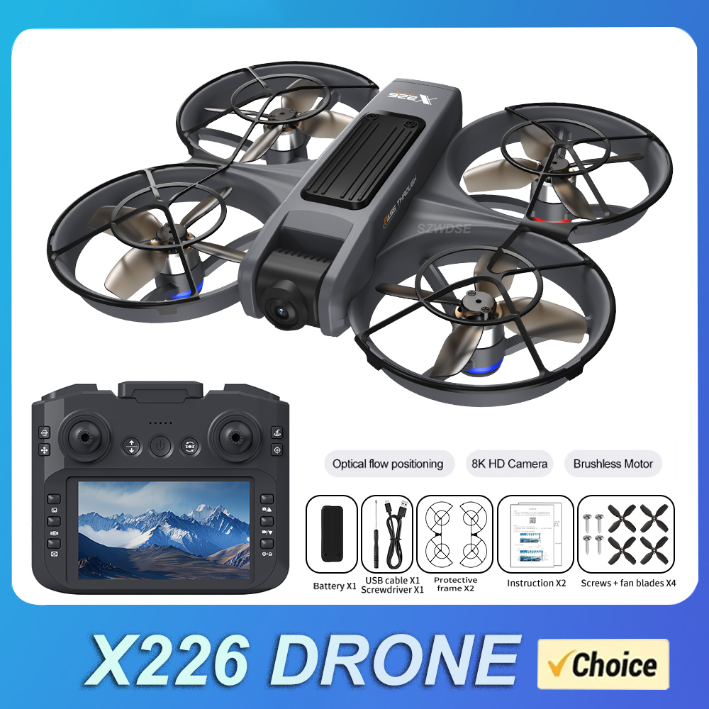 NEW X226 RC Drone 2.4G 5G WIFI - Drone Kit Professional avaliação e preço