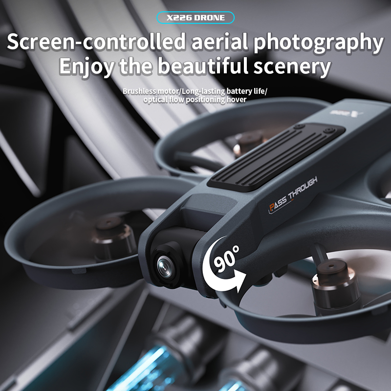 NEW X226 RC Drone 2.4G 5G WIFI - Drone Kit Professional avaliação e preço