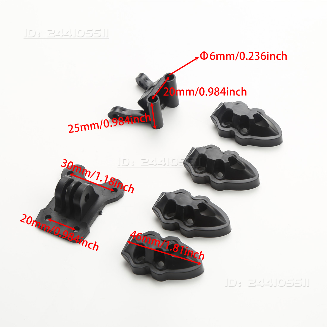 FPV Drone Frame 3D Printed Set - Drone Kit Racing avaliação e preço