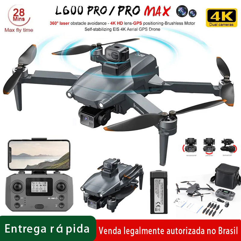L600 Pro MAX /L600 PRO Drone 4 - Drone Kit Professional avaliação e preço