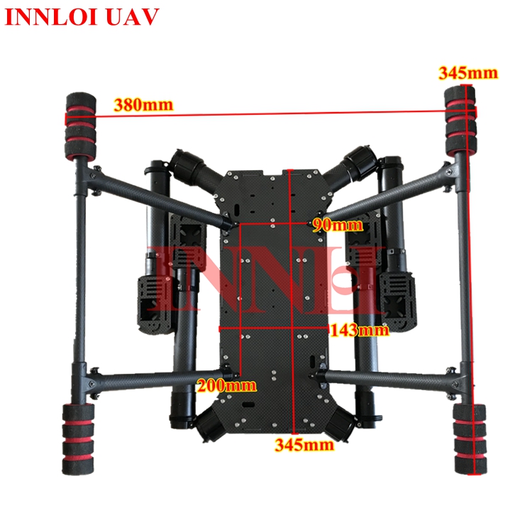 XAERO DIY H4 860mm Alien Foldi - Drone Kit Hexacopter avaliação e preço