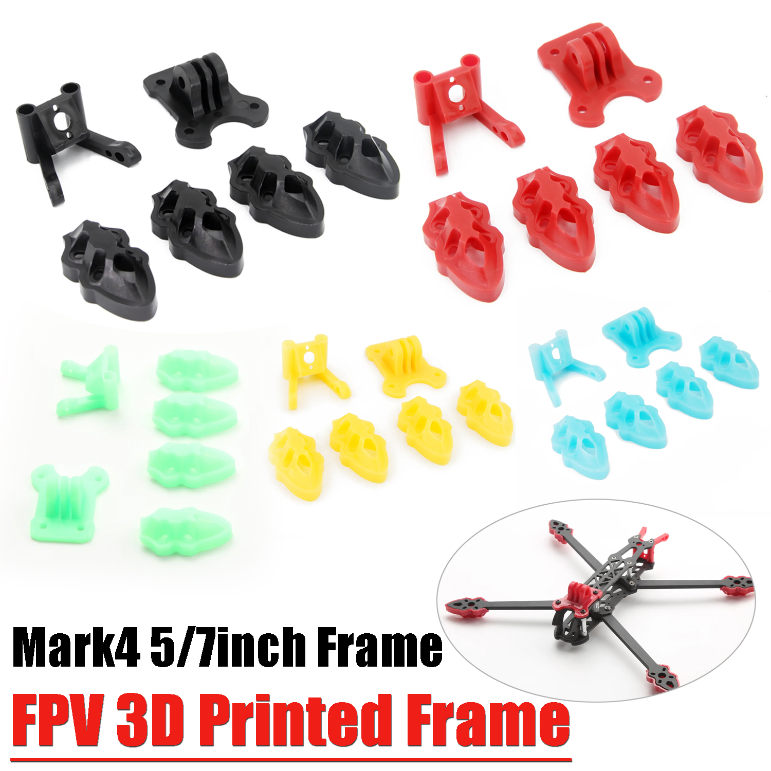 Mark4 5inch / 7inch FPV Frame  - Drone Kit Build Yourself avaliação e preço