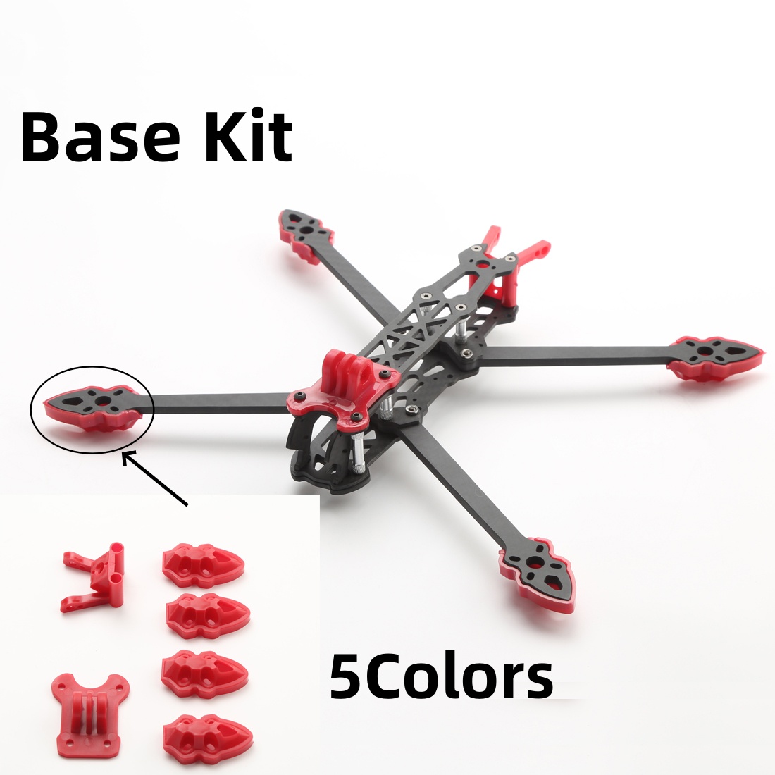 Mark4 5inch / 7inch FPV Frame  - Drone Kit Build Yourself avaliação e preço