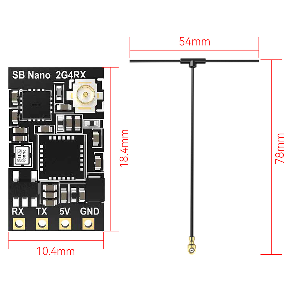 SpeedyBee Nano 2.4G ExpressLRS - Drone Kit Long Range avaliação e preço