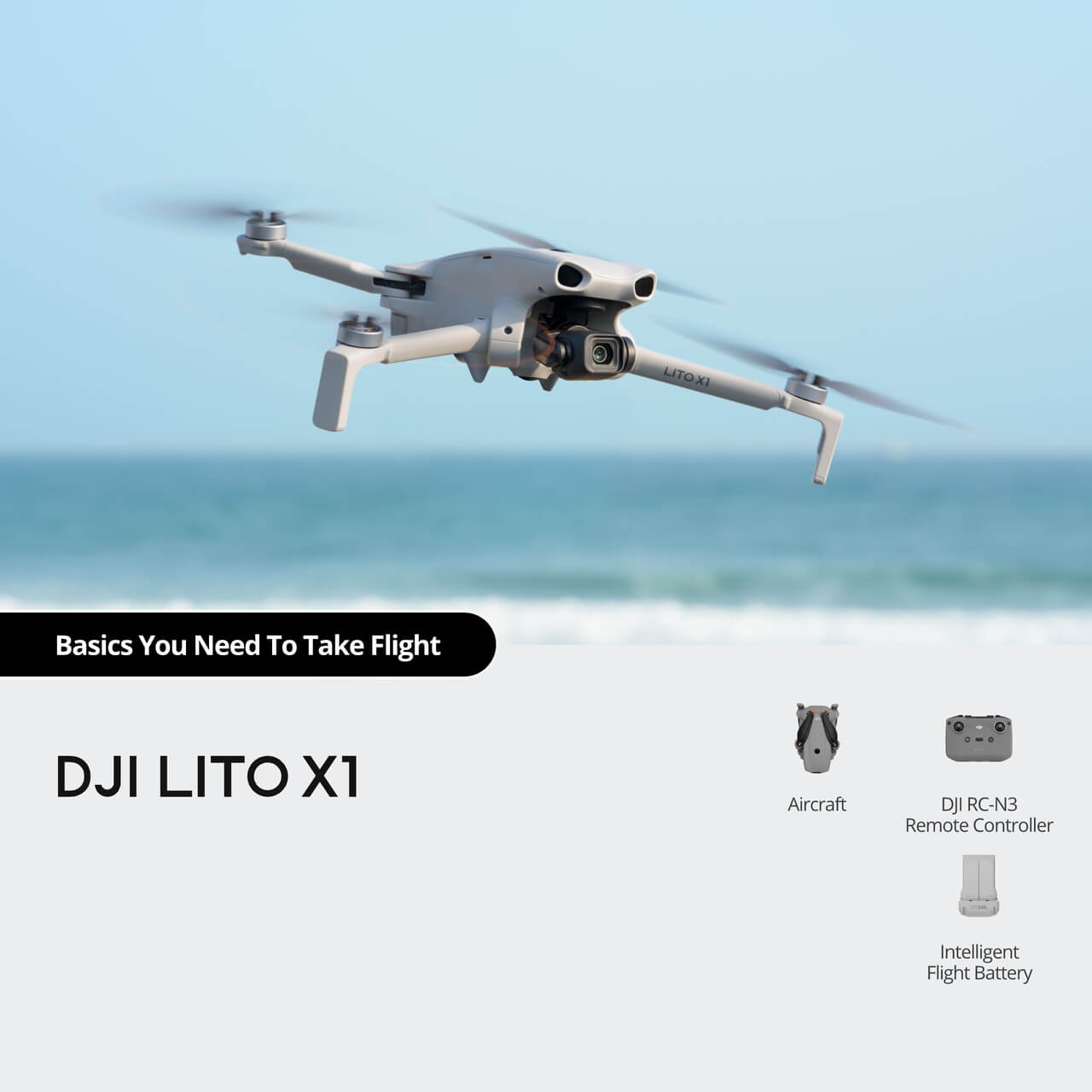 Lito X1 Smooth Flight Kit RC-N - Drone Kit With Camera avaliação e preço