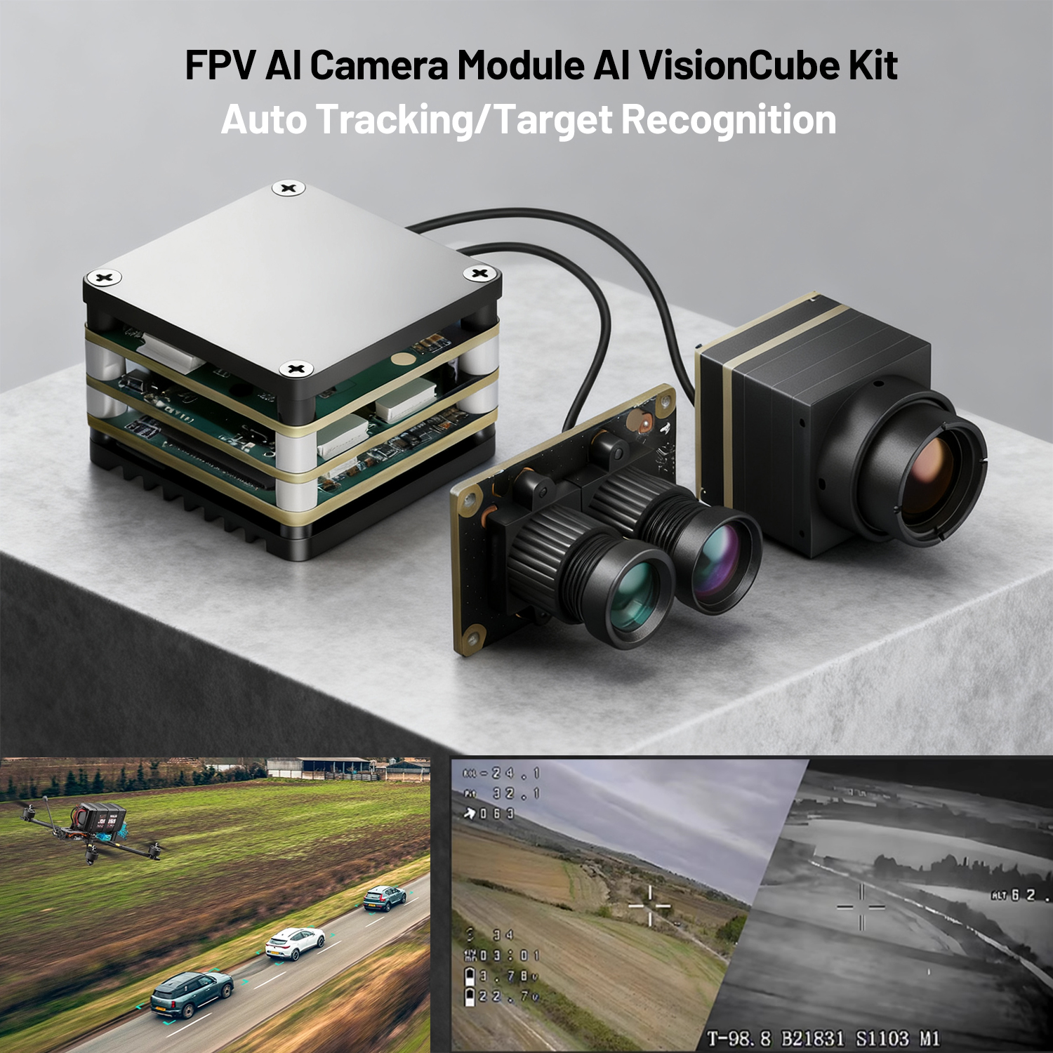 FPV AI Camera Module AI Vision - Drone Kit With Camera avaliação e preço