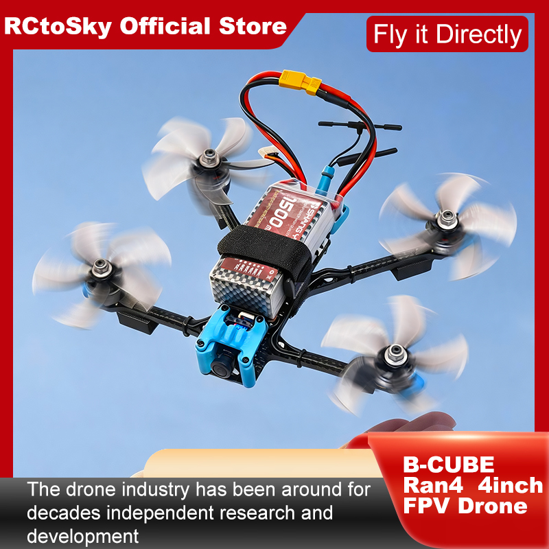 B-CUBE Ran4 4inch FPV Drone Fr - Drone Kit Octocopter avaliação e preço