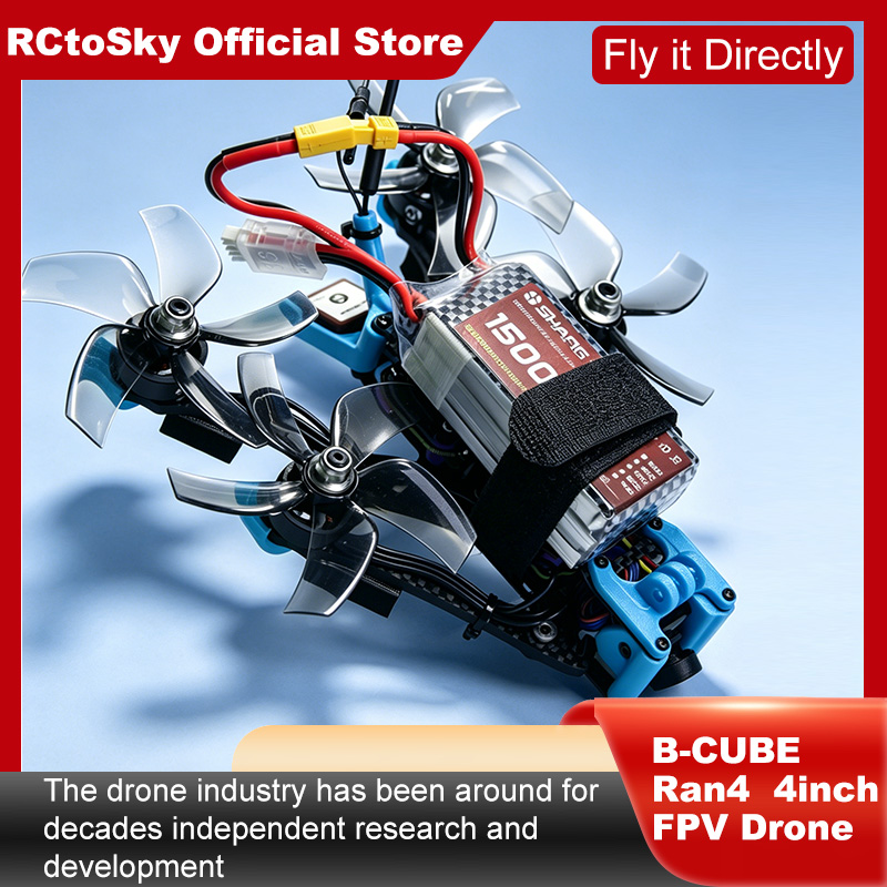 B-CUBE Ran4 4inch FPV Drone Fr - Drone Kit Octocopter avaliação e preço
